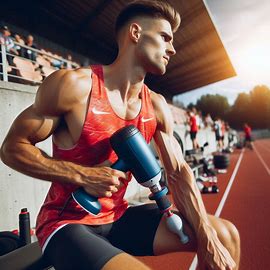 r&eacute;cup&eacute;ration musculaire pistolet de massage 