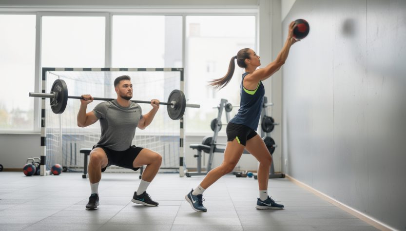 découvrez quels exercices de renforcement musculaire choisir pour améliorer vos performances au handball et prévenir les blessures.