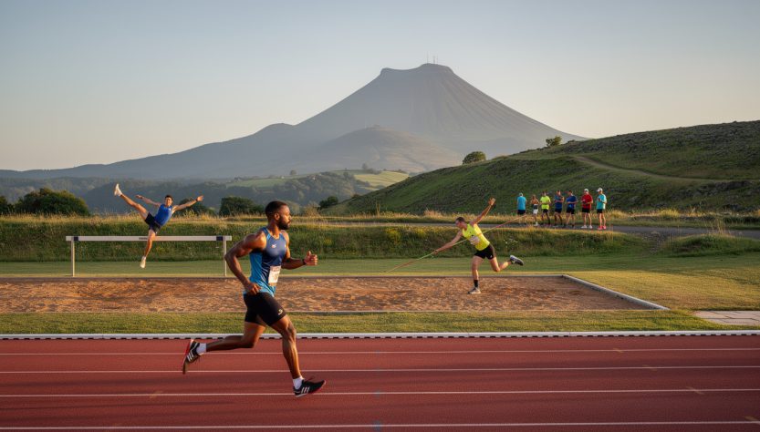 découvrez les disciplines d’athlétisme à pratiquer en auvergne : course, saut, lancer et marche, pour trouver l’activité qui vous correspond.