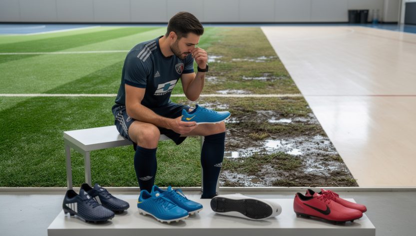 découvrez comment choisir vos chaussures de football selon le terrain : crampons adaptés au gazon naturel, synthétique ou aux surfaces indoor pour allier confort et adhérence.