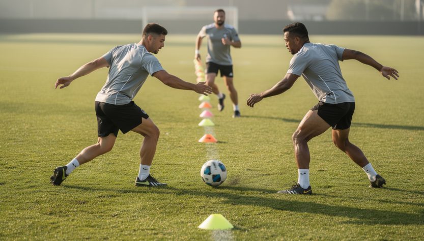 découvrez les exercices de passes au football pour améliorer votre précision, votre contrôle et votre jeu collectif, quel que soit votre niveau.